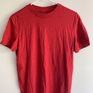 American Eagle Red Short Sleeve T Shirt